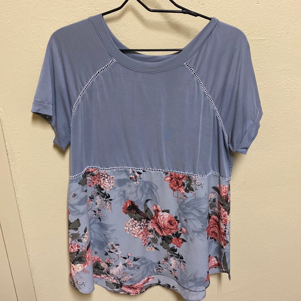 Flower Patterned Blouse
